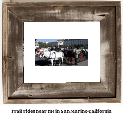 trail rides near me in San Marino, California